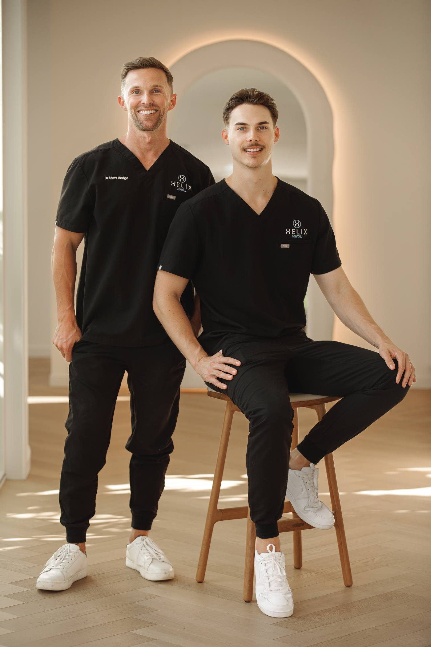 Helix Dental clinicians at the Mermaid Waters practice